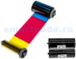 Цветная полупанельная, черный, панель оверлея HYMCKOK с чистящим роликом, 350 оттисков для принтеров Advent SOLID 210/310/510 (ASOL-HYMCKO350)
